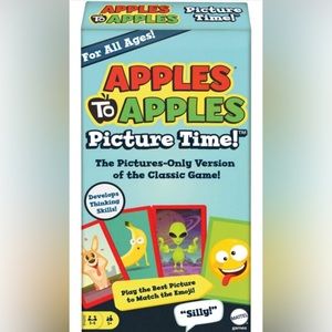 Mattel Apples to Apples Picture Time Game - Red, Green, Yellow